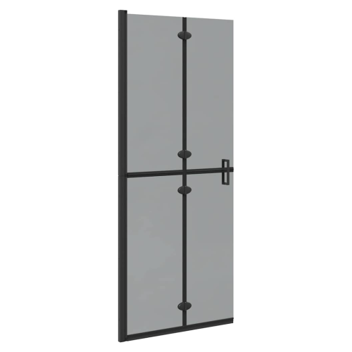 VidaXL vidaXL Walk-In Duschwand Schwarz 80 x 6,5 x 190 cm 1