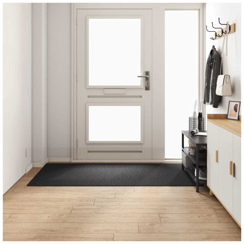 VidaXL vidaXL Carpet Runner Dark Grey 100 x 200 cm 100% Polypropylene 2