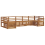 VidaXL vidaXL Sofa Sets 7 pcs Natural Solid Acacia Wood 3