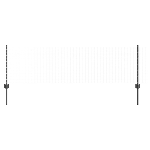 VidaXL vidaXL Eingebetteter Zaunpfosten 11 Stk. Grau 100 cm 2