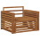 VidaXL vidaXL 2 Piece Outdoor Sofa Natural 2