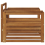 VidaXL vidaXL 2 Piece Outdoor Sofa Natural 4