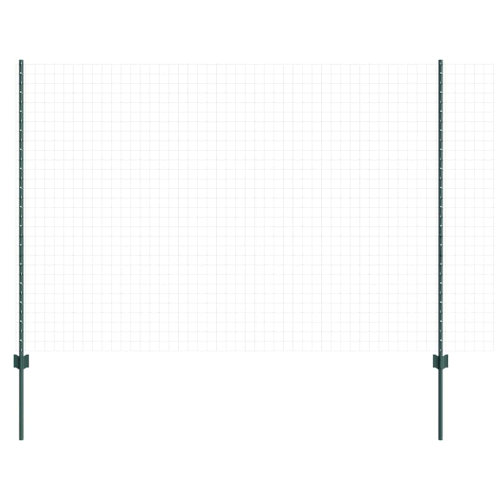 VidaXL vidaXL Eingebetteter Zaunpfosten 11 Stk. Grün 200 cm 2