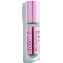 Anticerne - RIVOLUZIONE - Nascondi & Correggi - Verde - Formula liquida - Applicatore a piede di biche - Vegano
