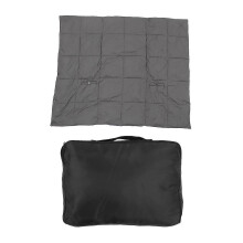 2025 USB Dark Grey 3 Temp Modes 52x43in Soft Chinlon Multi Purpose Portable Heated Blanket for Winter