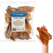 PETMEX Pork ear - dog chew - 20 pcs.