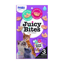 INABA Juicy Bites Shrimp and Seafood - cat treats - 3x11,3 g
