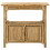 VidaXL vidaXL Console Table with Shelf Natural 80 x 35 x 75 cm Bamboo 4