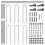 VidaXL vidaXL Garden Fence BOXTEL Grey 5