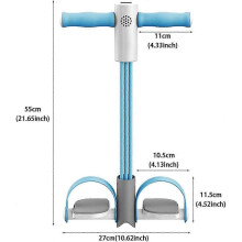 2025 Pedal Puller, Pedal Resistance Band, Intelligent Seat Exercise Device with 6 Tubes, Fitness Equipment with Pull Rope and Traction Trainer, EBand