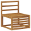 VidaXL vidaXL Sofa Sets 9 pcs Natural Solid Acacia Wood 5