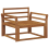 VidaXL vidaXL Outdoor Mittelsofa Natur 2