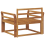 VidaXL vidaXL Outdoor Mittelsofa Natur 5