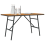 VidaXL vidaXL Dining Table Brown 110 x 55 x 61.5 cm Solid Acacia Wood 2