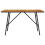 VidaXL vidaXL Dining Table Brown 110 x 55 x 61.5 cm Solid Acacia Wood 3