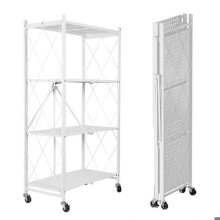 meubel rek - SEVEN COMFORT - Vouwrek 4 lagen 71.5x34x124cm - 360 wielen - 20kg/niveau