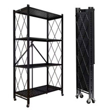 Opbergrek - SEVEN COMFORT - Vouwbaar - 4 niveaus - 20 kg/niveau - 360 wielen met rem