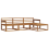 VidaXL vidaXL Outdoor Sofa Set 4 pcs Natural Solid Acacia Wood 3
