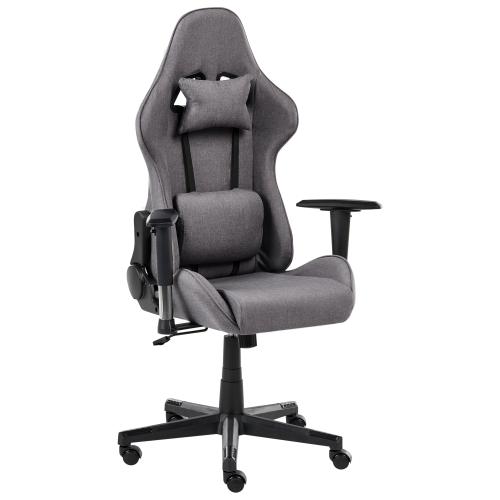 Beliani Gaming Chair WARRIOR Dark Grey