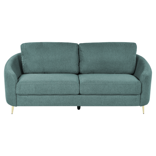 Beliani Sofa 3 Seater TROSA Fabric Green