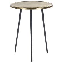 Side Table TELFER Metal Gold