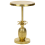 Beliani Side Table PANNOUVRE Metal Gold 1