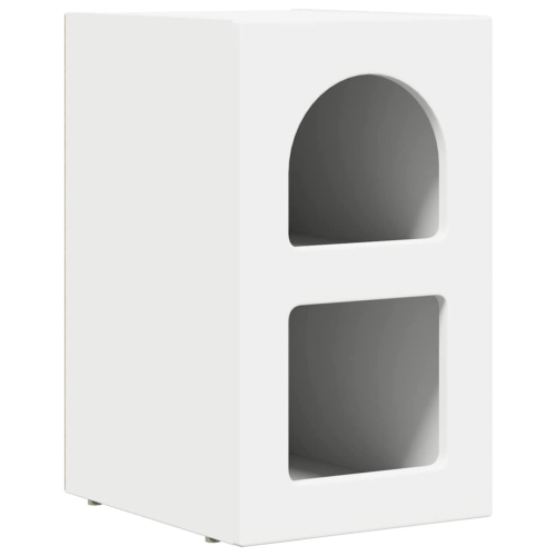 VidaXL vidaXL Bedside Table White 29.5 x 35 x 50 cm Engineered Wood 1