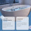 Jet Bathtub Cleaner Tablets Deep Cleaning Remove Stains Restore Shine Scale Dirt Remover 8 Pack 3