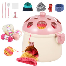 32 Needles Knitting Machine, DIY Knitting Loom for Adults & Kids, Weaving Machine for Scarves, Hats, Socks, Bags & Crafts