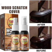Scratch Remover Wood, Parquet Scratch Removal, Quick Acting Scratch Repair Spray for Wooden Table Bed Floor - Ss