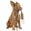 Beliani Table Lamp Dog ROCCO Gold 1