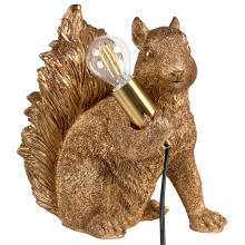 Table Lamp Squirrel PINOLI Gold