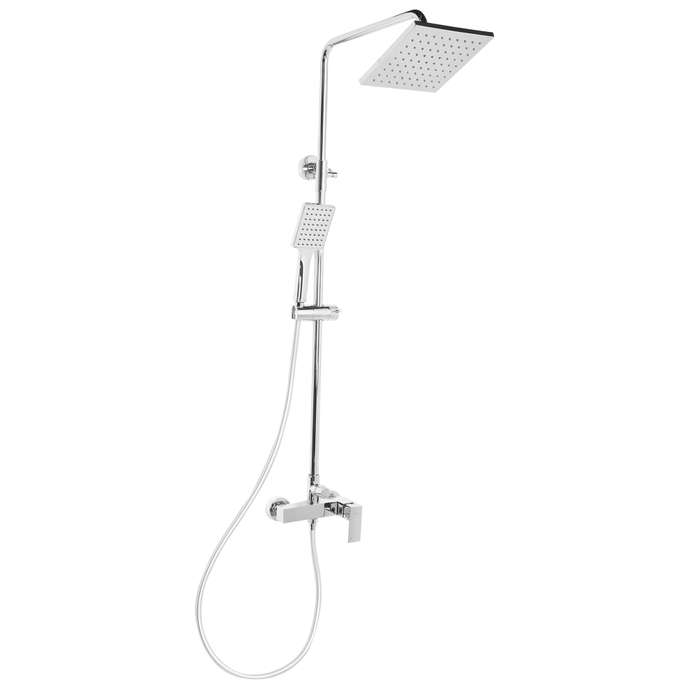Mixer Shower Set With Rainshower Catagena Silver 4069605032294