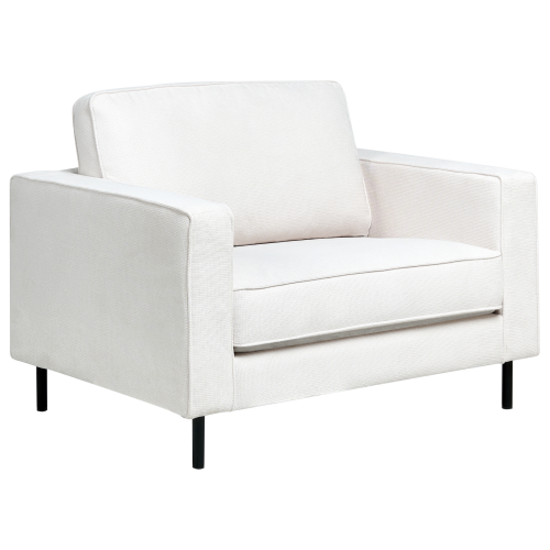 Beliani Armchair SAVALEN Fabric Off-White