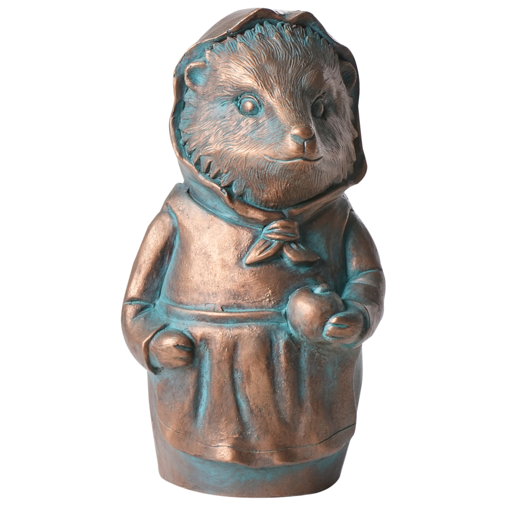 Beliani Garden Figurine Lola Hedgehog Brown
