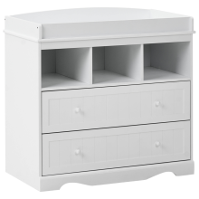 Changing Table Dresser VIRDEN White