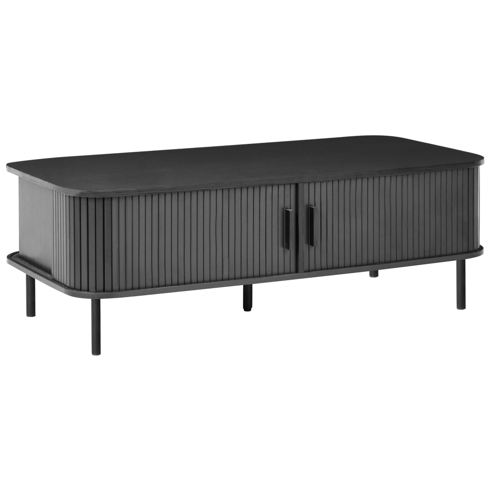 Beliani Coffee Table Bradley Black Black,Brown