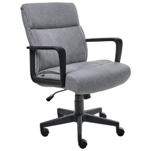 Office Chair BYRON Fabric Grey