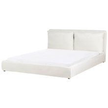 Waterbed Velvet BAJONNA 180 x 200 cm (EU Super King) Off-White