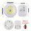 Ensemble de 6 lampes LED intelligentes avec télécommande. 4