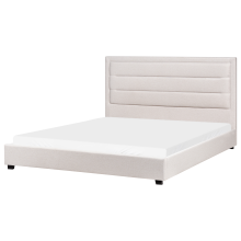 Bed Fabric ROUEN 180 x 200 cm (EU Super King) Light Beige