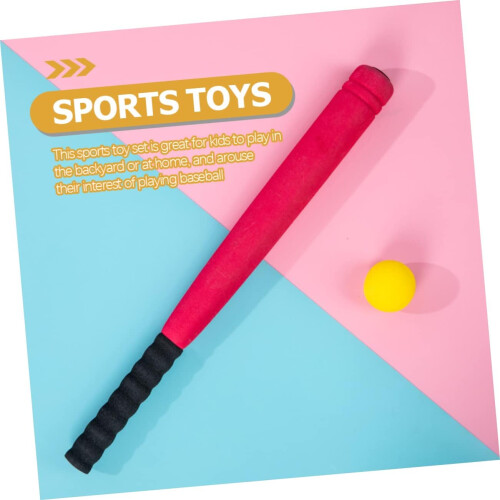 5pcs Inflatable Baseball Bat Floating Baseball Inflatable Props Baseball Themed Party Decorations 1