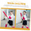 5pcs Inflatable Baseball Bat Floating Baseball Inflatable Props Baseball Themed Party Decorations 7