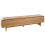 Beliani TV Stand DELORAINE Light Brown 1