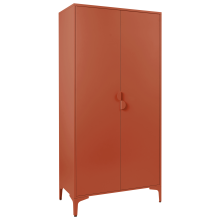 Wardrobe ARDURA Golden Brown Metal