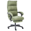 Beliani Executive Chair EATON Chenille Green 1