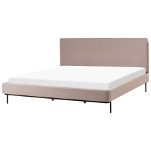 Bed Fabric CORIO 180 x 200 cm (EU Super King) Taupe