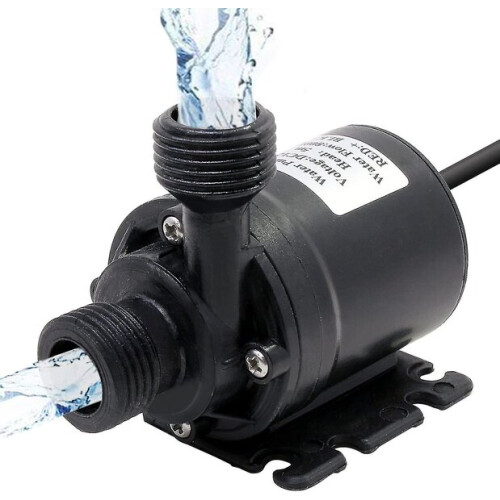 Pompe de circulation, 12 V CC, 800 l/h, 5 m. 1