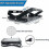 UV-LED-lamppu 100 W, 2 kpl. 3