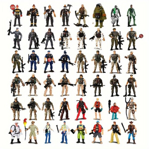 Collection de figurines de pompiers AL146 1